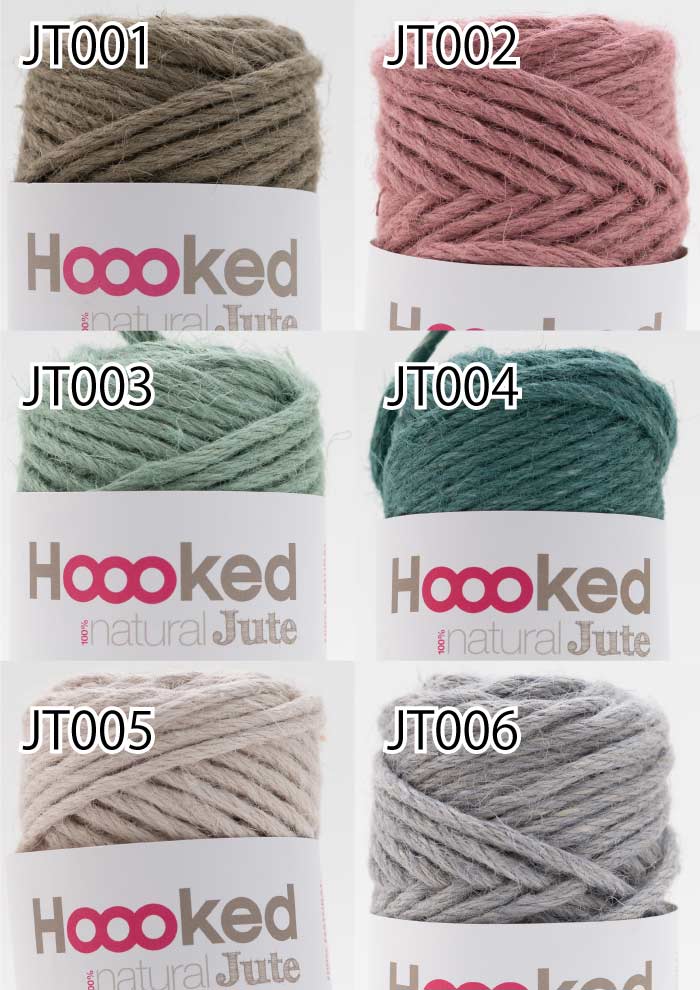 毛糸 超極太 DMC JT DMC Hoooked natural Jute 1玉 麻 リネン