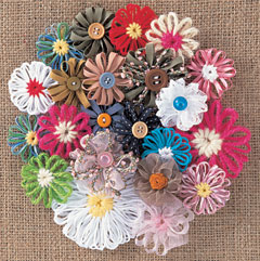 クロバー 花あみルーム 毛糸のプロショップ ポプラ本店