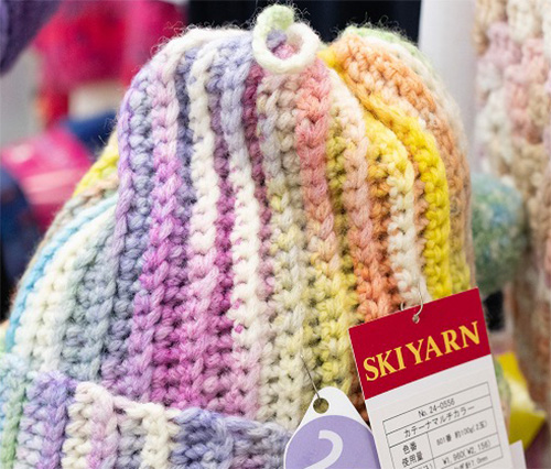 2wayうね編み帽子＆スヌード｜編み物キット | 毛糸のプロショップ