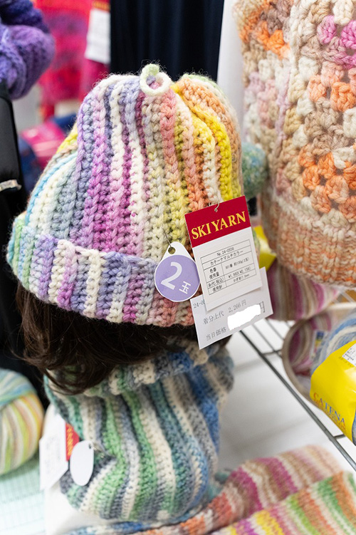 2wayうね編み帽子＆スヌード｜編み物キット | 毛糸のプロショップ