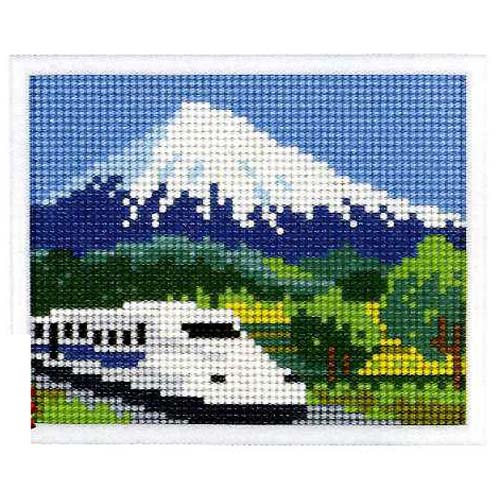 スキルミニギャラリー・新幹線と富士山 MG80 | 毛糸のプロショップ