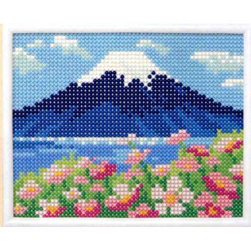 クロスステッチ完成品【富士山】 クロスステッチ完成品【富士山】 【公式通販】