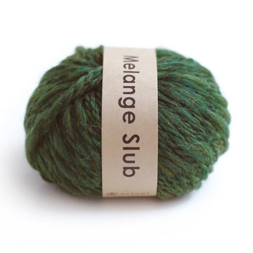 毛糸 超極太 ダルマイングス 01-6580 メランジスラブ 1玉 毛 ウール