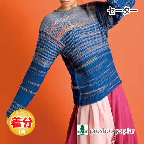 セーター 編み物キット 毛糸のポプラ