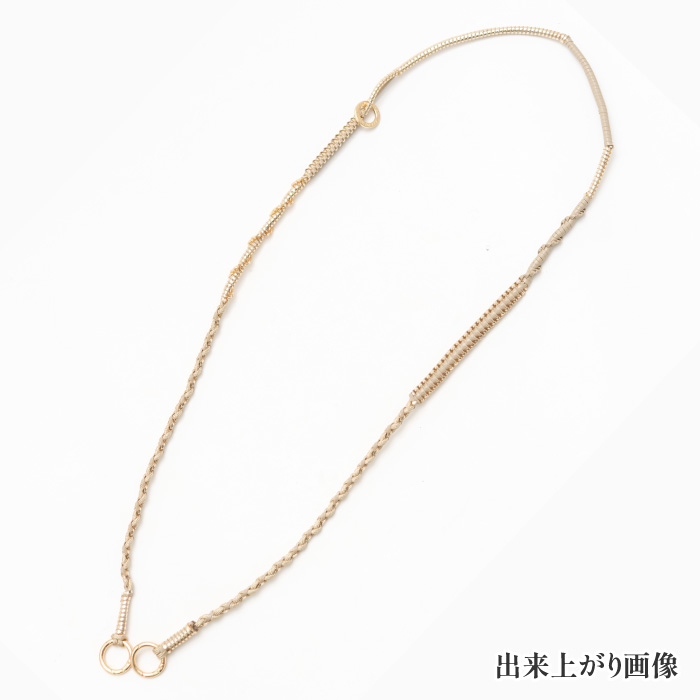 手芸 KIT メルヘンアート 3538 LA MARCHEN STRAP KIT ゴールド 1セット