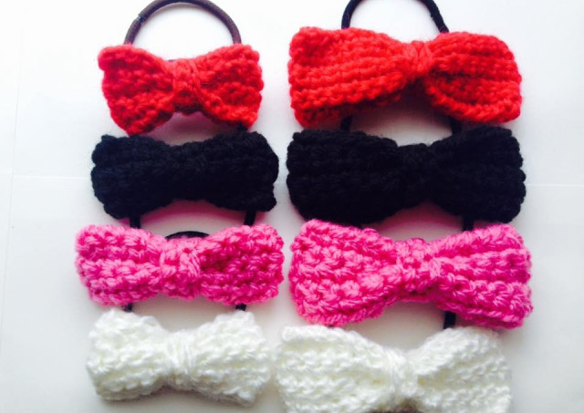 リボンヘアゴム