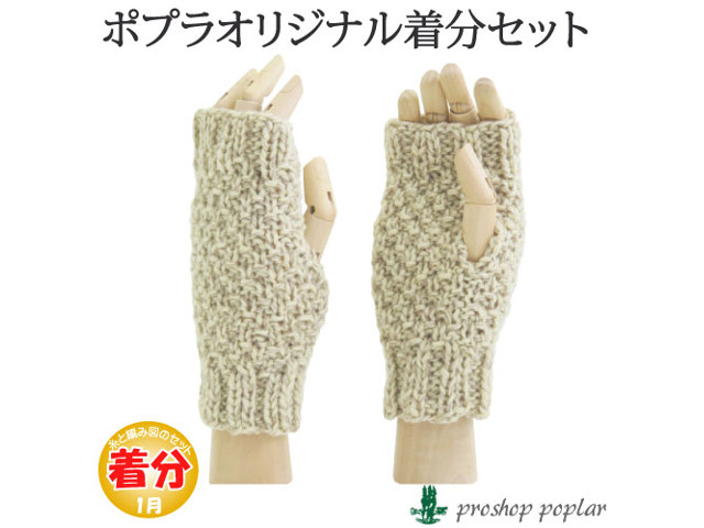 毛糸のプロショップ ポプラ本店販売している編み物キットその2